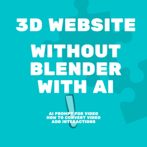 AI 3D Video Integration In Website